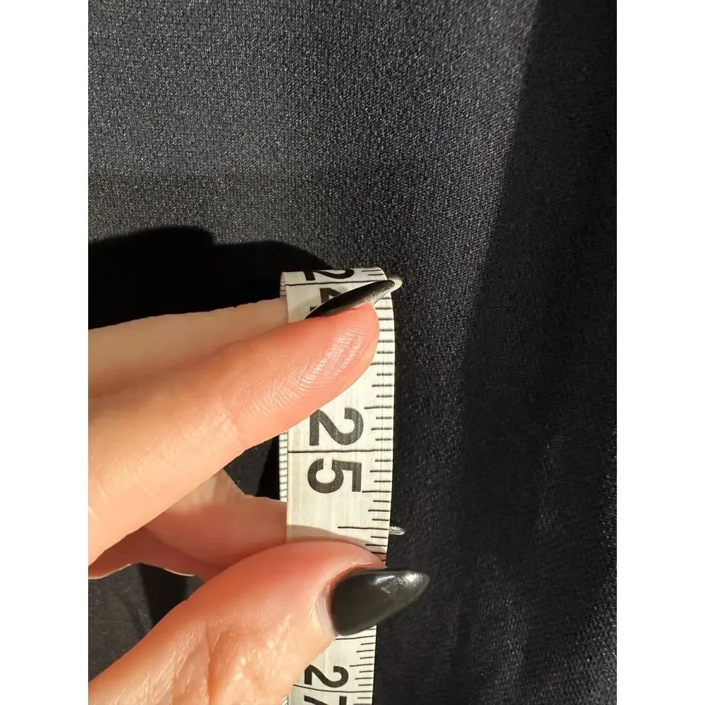 Lafayette 148 Top Womens XS Black Silk Button Capsule Minimalist Sleeveless - Picture 6 of 8